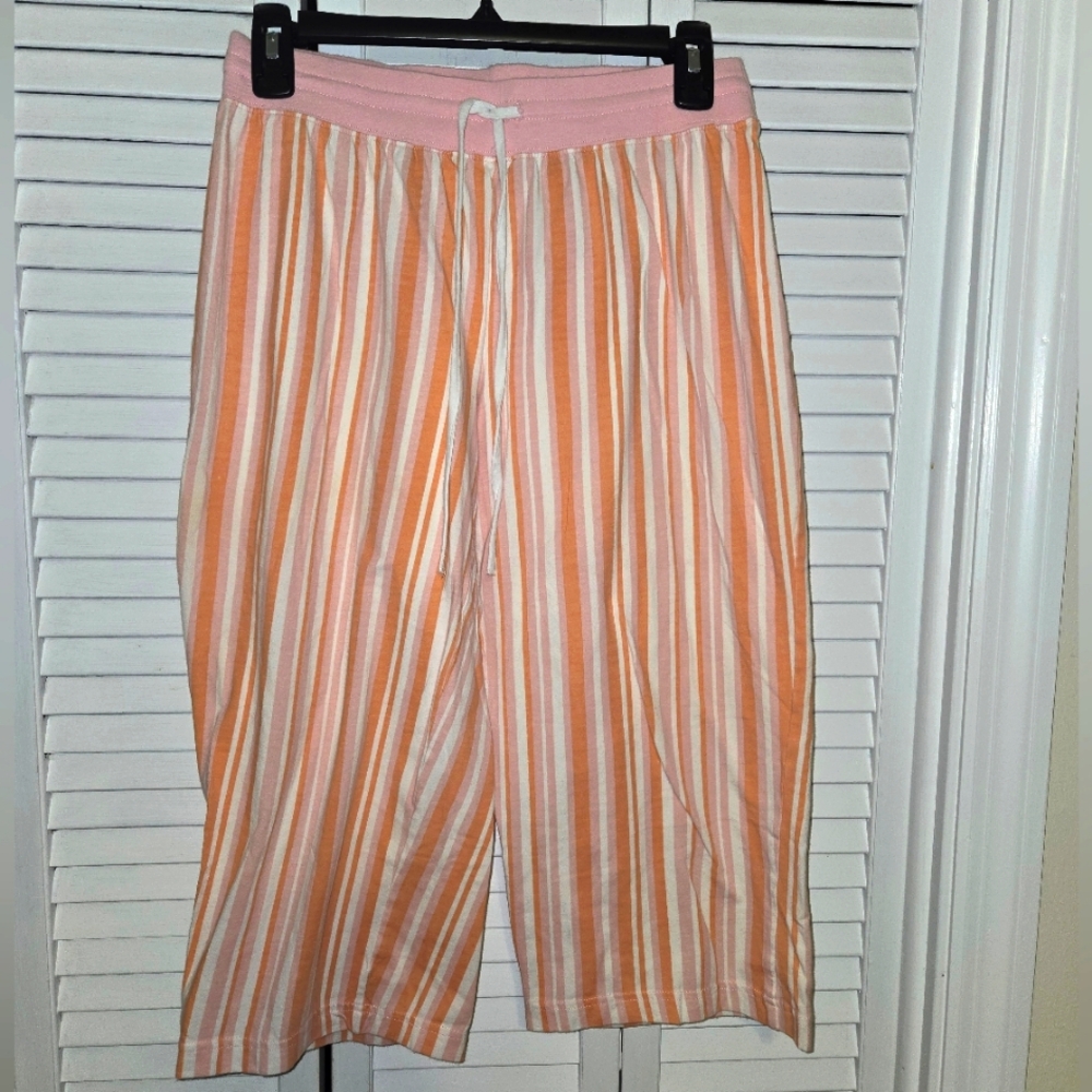 Women's M Cropped Sleep-lounge Pants